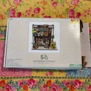 NEW Mayberry Street Coffee House Sculpture